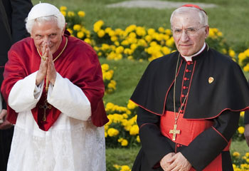 Benedicto XVI y el Cardenal Rouco